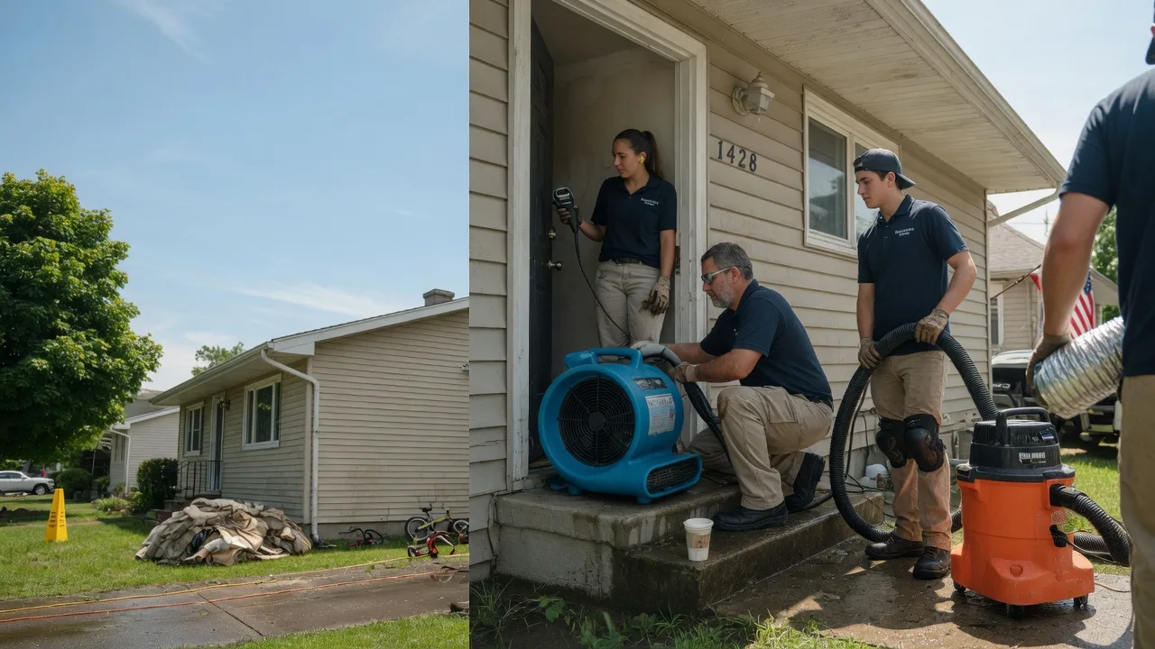 Water Damage Restoration in Little River, KS near me